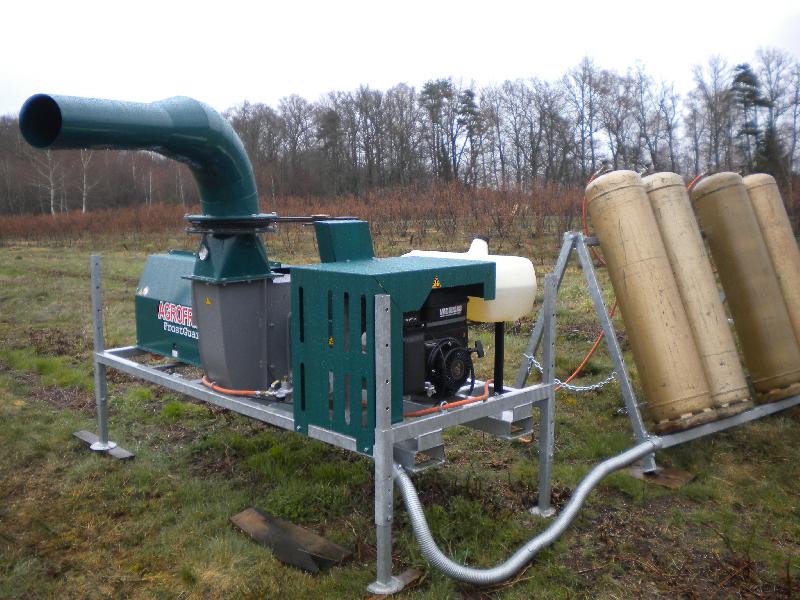 L'aérotherme pour empècher le gel