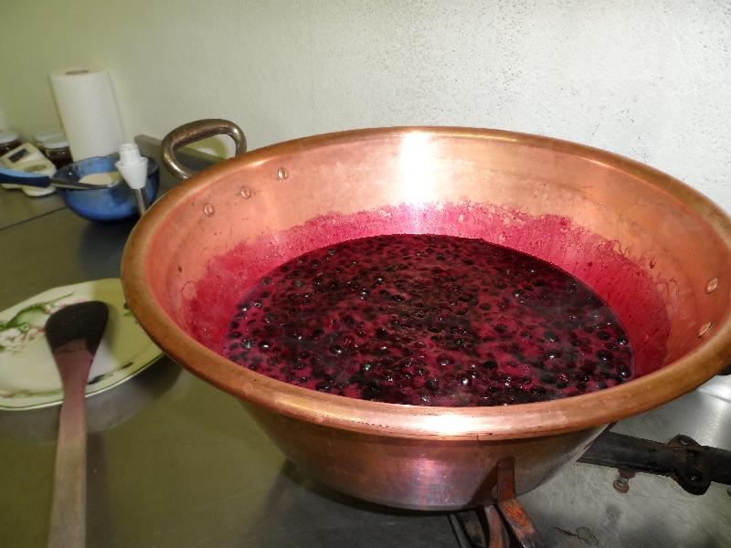 La confiture est cuite